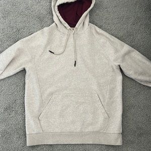 russel sweatshirt with headphone slot in pocket